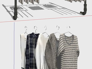 精品服裝店商業(yè)空間室內(nèi)設(shè)計 SU模型與高清資源全解析