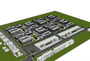 現(xiàn)代廠房建筑設(shè)計 SU模型構(gòu)建與效果圖呈現(xiàn)的全流程解析